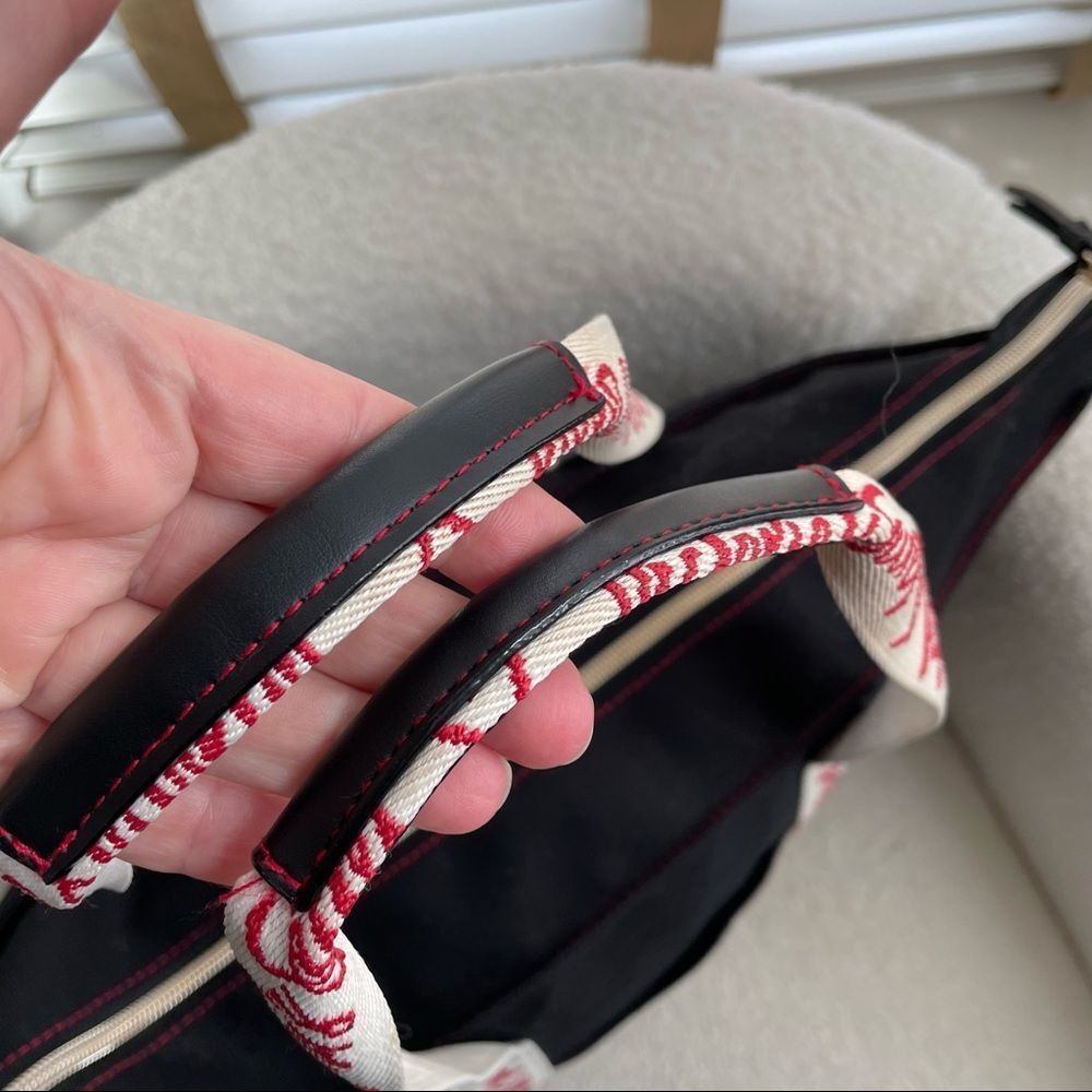 Victoria’s Secret Canvas Tote Bag Logo Straps - Picture 4 of 10